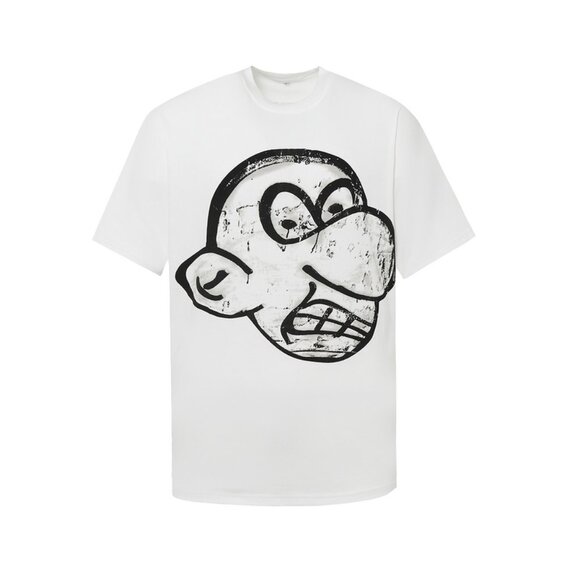 Billionaire Studios Quirky Cartoon Face Graphic Tee